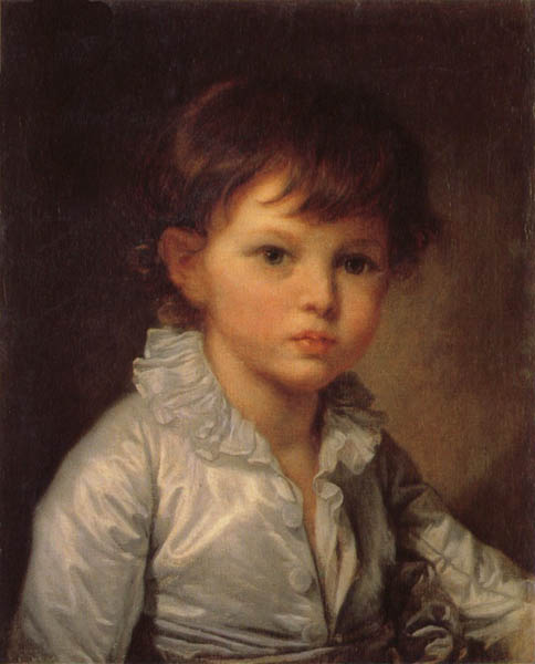 Count P.A Stroganov as a Child